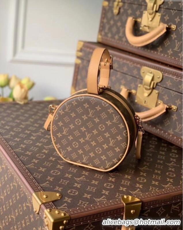 Hot Style Louis Vuitton Monogram Mini Boite Chapeau Round Bag M43514 Beige 2025