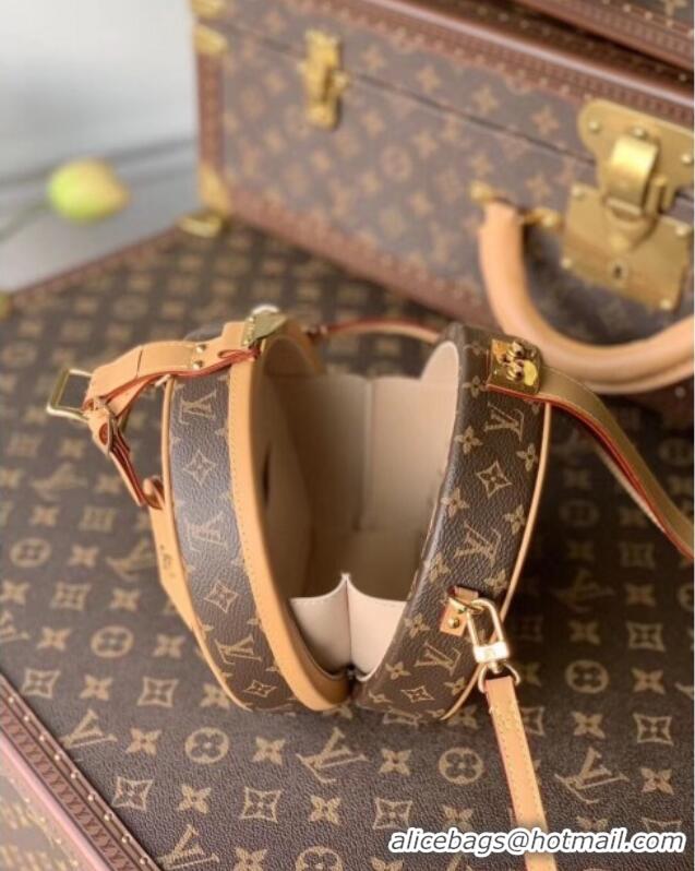 Hot Style Louis Vuitton Monogram Mini Boite Chapeau Round Bag M43514 Beige 2025