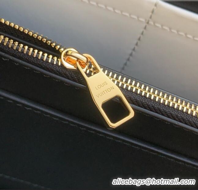 Best Price Louis Vuitton Capucines Mini Bag in Black Taurillon Leather with Chain M12345 2025