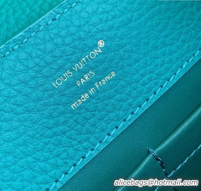 Affordable Price Louis Vuitton Capucines Mini Bag with Mother-of-pearl Hardware in Green Taurillon Leather M11342 2025