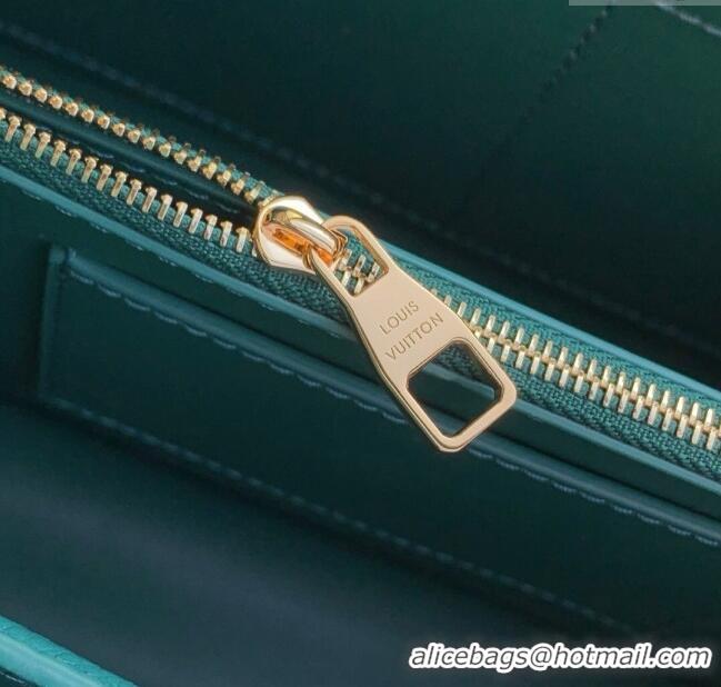 Best Grade Louis Vuitton Capucines BB Bag with Mother-of-pearl Hardware in Green Taurillon Leather M11342 2025