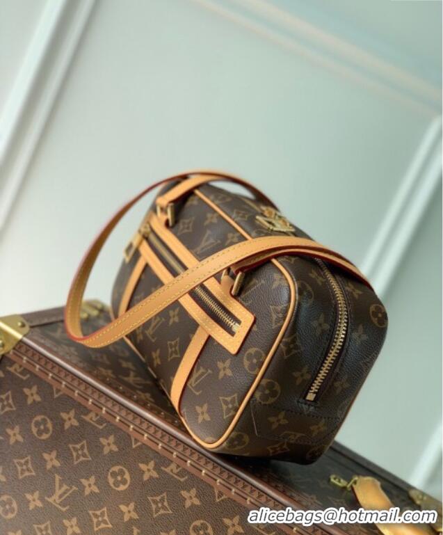 Top Grade Louis Vuitton Cite Shoulder Bag in Classic Monogram Canvas M46321 Nude 2025