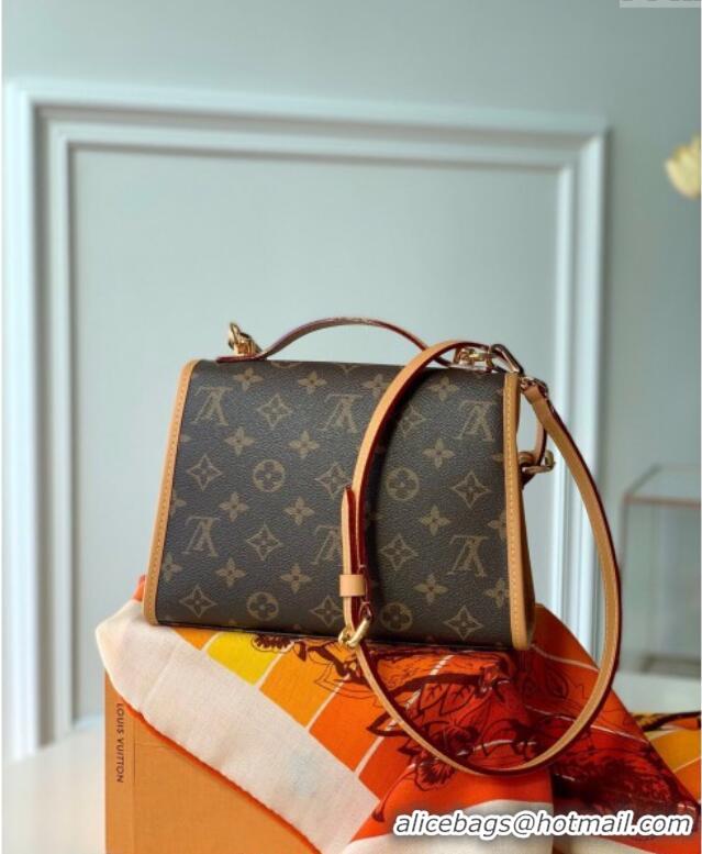 Top Grade Louis Vuitton LV IVY Top Handle Bag in Classic Monogram Canvas M44949 2025