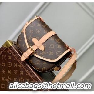 Well Crafted Louis Vuitton Saumur BB Bag in Classic Monogram Canvas M46740 Nude 2025