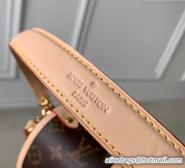 Well Crafted Louis Vuitton Saumur BB Bag in Classic Monogram Canvas M46740 Nude 2025