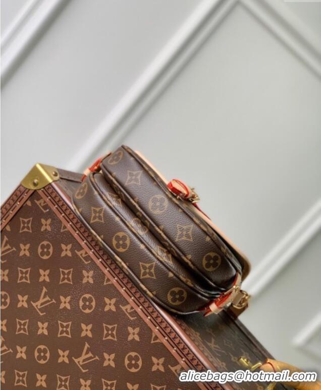 Well Crafted Louis Vuitton Saumur BB Bag in Classic Monogram Canvas M46740 Nude 2025