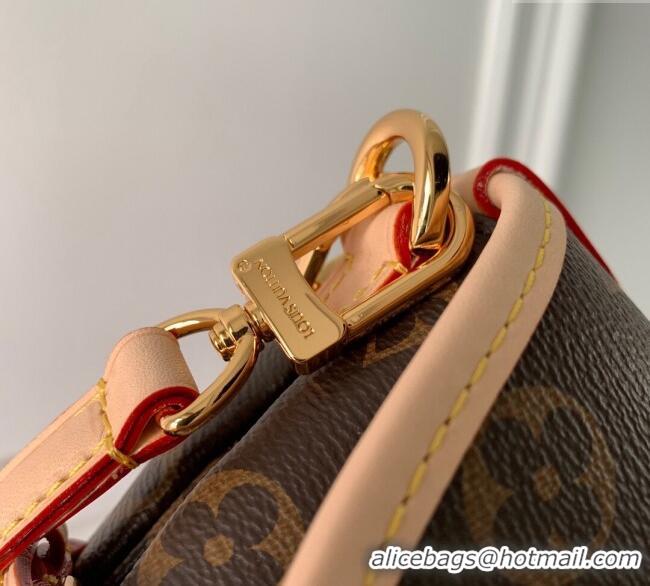 Well Crafted Louis Vuitton Saumur BB Bag in Classic Monogram Canvas M46740 Nude 2025