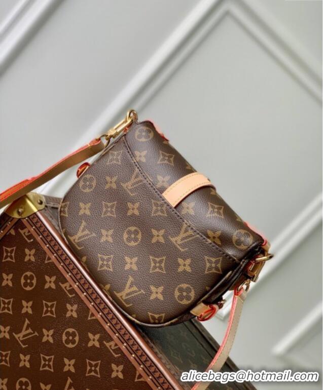 Well Crafted Louis Vuitton Saumur BB Bag in Classic Monogram Canvas M46740 Nude 2025