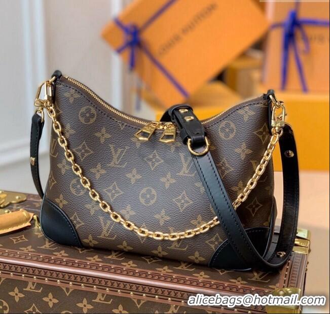 Super Quality Louis Vuitton Boulogne Crossbody Bag M45831 Monogram Canvas/Black 2025