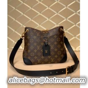 Best Grade Louis Vuitton Odeon PM Bag Classic Monogram Canvas/Black M45353 2025