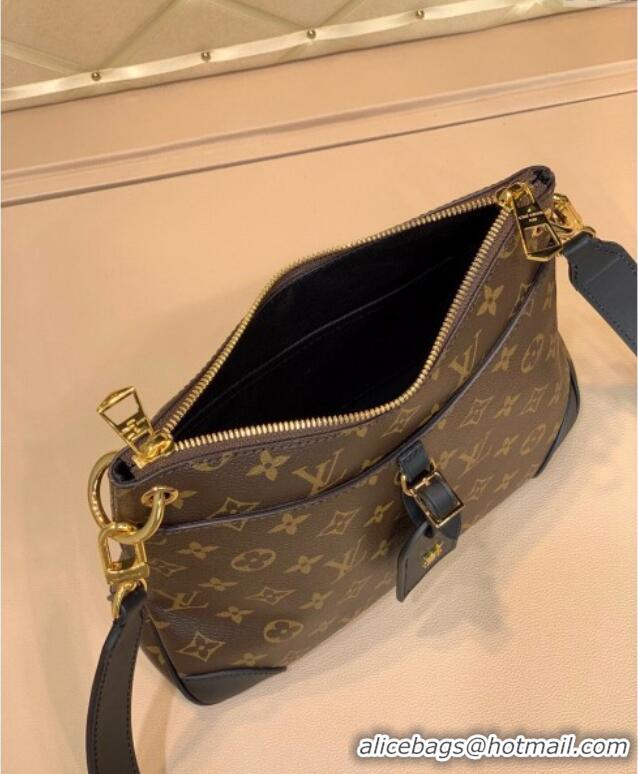 Best Grade Louis Vuitton Odeon PM Bag Classic Monogram Canvas/Black M45353 2025