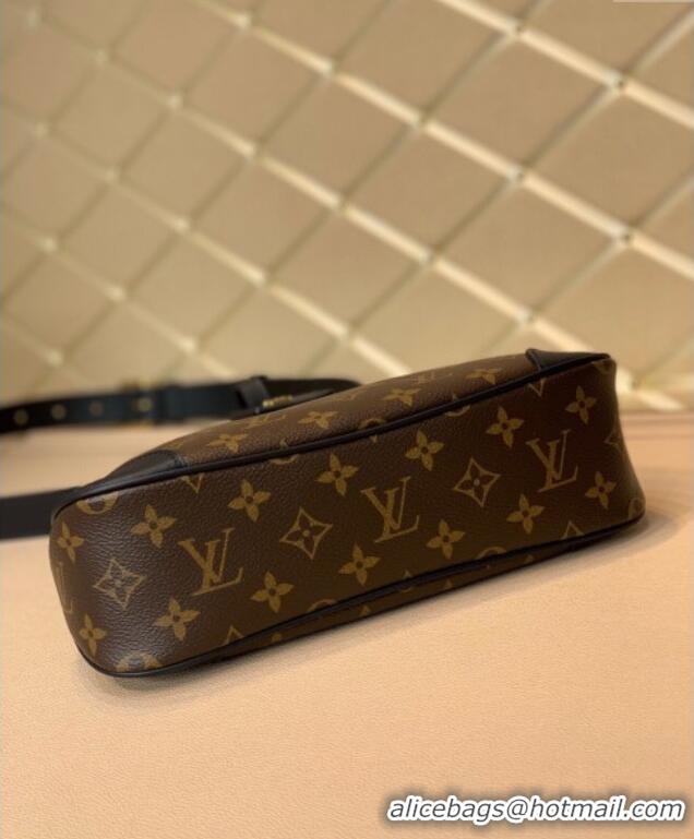 Best Grade Louis Vuitton Odeon PM Bag Classic Monogram Canvas/Black M45353 2025