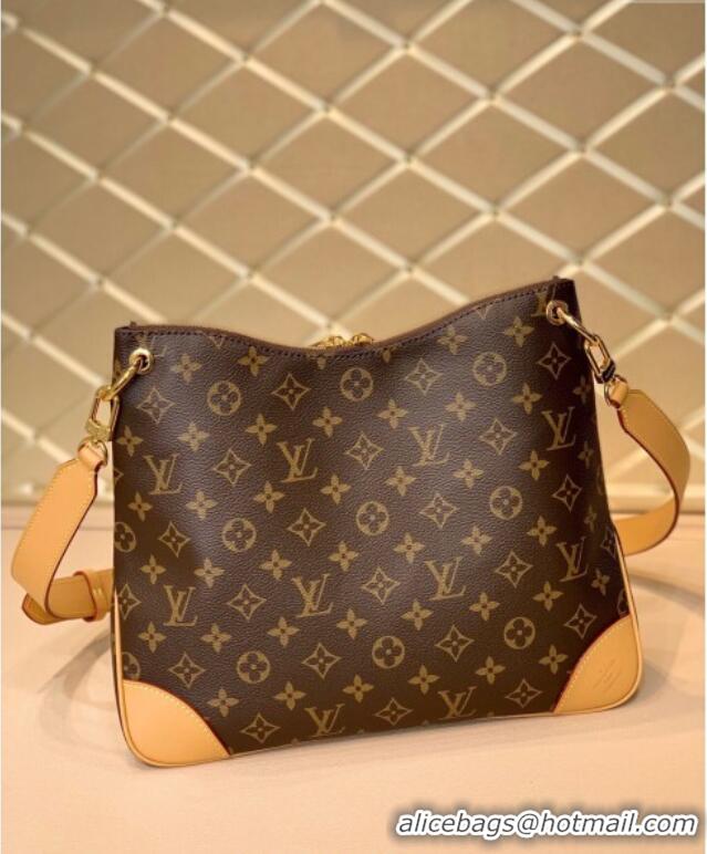 Best Price Louis Vuitton Odeon MM Bag Classic Monogram Canvas/Nude M45355 2025