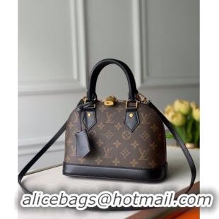 Super Quality Louis Vuitton Alma Bridge BB Bag Classic Monogram Canvas/Black M50379 2025