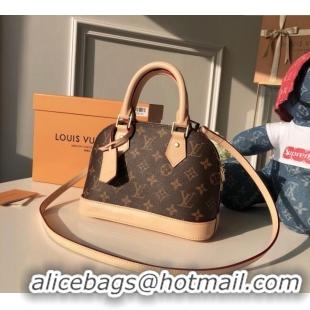 Grade Design Louis Vuitton Alma Bridge BB Bag Classic Monogram Canvas/Nude M53152 2025