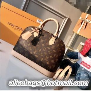 New Fashion Louis Vuitton Alma Bridge MM Bag Classic Monogram Canvas M53151 2025