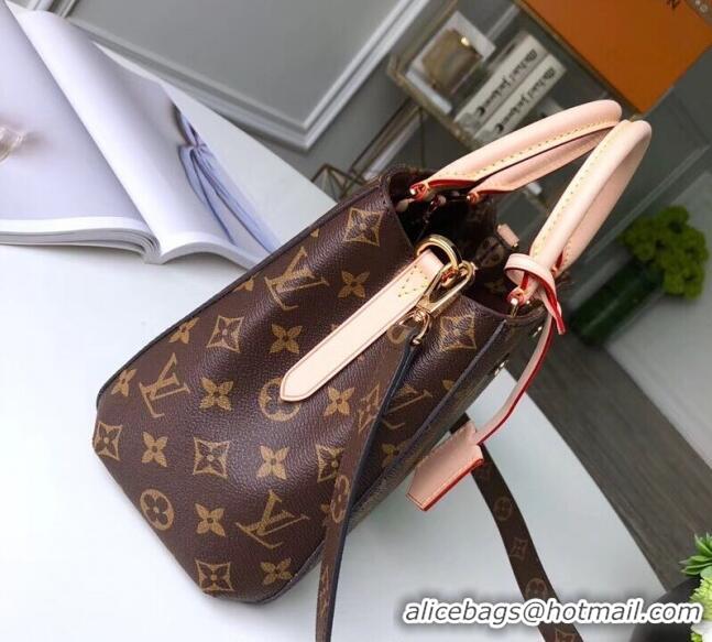 Shop Promotional Louis Vuitton Montaigne BB Top Handle Bag Classic Monogram Canvas M41055 2025