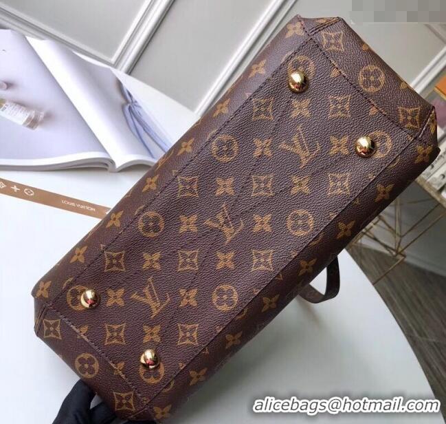 Well Crafted Louis Vuitton Montaigne MM Top Handle Bag Classic Monogram Canvas M41056 2025