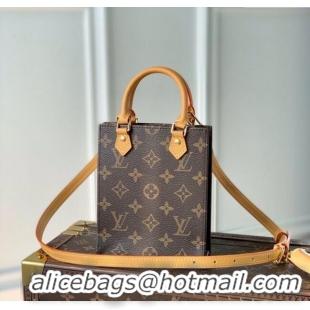 Well Crafted Louis Vuitton Petit Sac Plat Mini Bag Classic Monogram Canvas M81295 2025