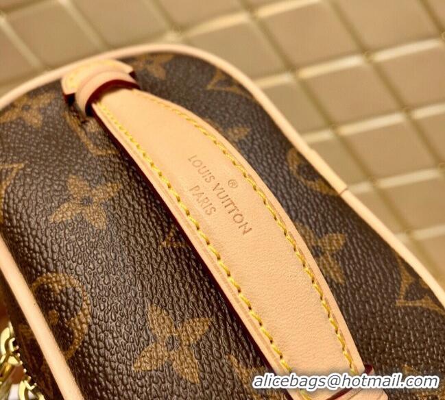 Best Grade Louis Vuitton Nice Nano Toiletry Pouch M44936 Monogram Canvas/Nude 2025