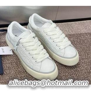 Top Grade Travis x Dior B33 Low-top Sneakers in Oblique Calfskin White Upper 0220082