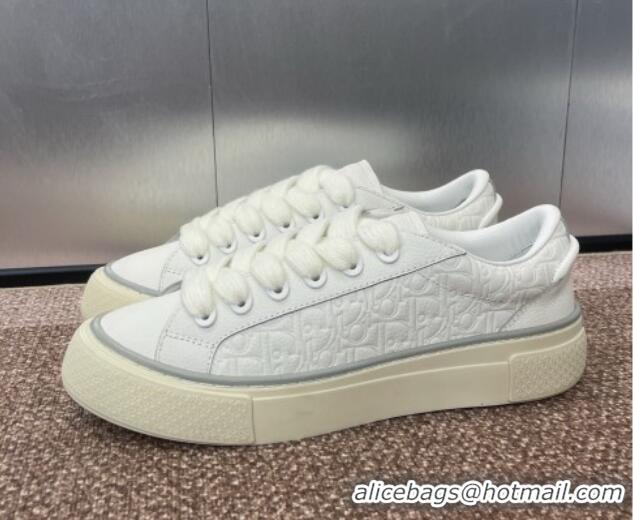 Top Grade Travis x Dior B33 Low-top Sneakers in Oblique Calfskin White Upper 0220082