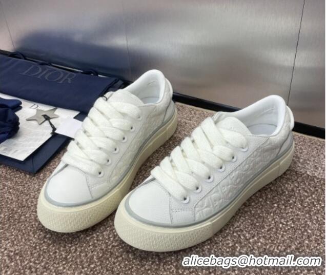 Top Grade Travis x Dior B33 Low-top Sneakers in Oblique Calfskin White Upper 0220082