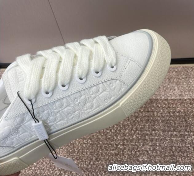 Top Grade Travis x Dior B33 Low-top Sneakers in Oblique Calfskin White Upper 0220082