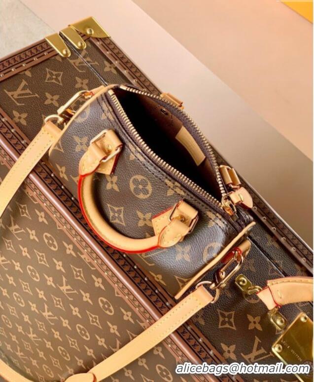 Inexpensive Louis Vuitton Nano Speedy Mini Bag in Classic Monogram Canvas M81085 2025