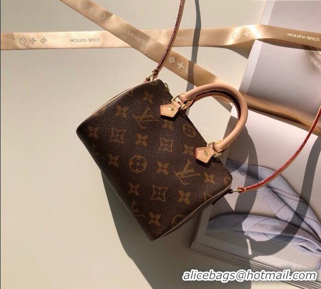 Discount Louis Vuitton Nano Speedy Mini Bag in Classic Monogram Canvas M61252 2025