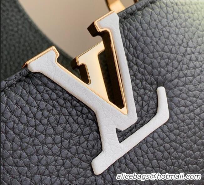 Affordable Price Louis Vuitton Capucines BB Bag in Black Taurillon Leather with Chain M12345 2025