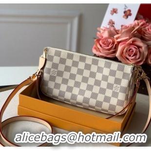 Top Design Louis Vuitton Damier Azur Canvas Shoulder Bag N41207 2025