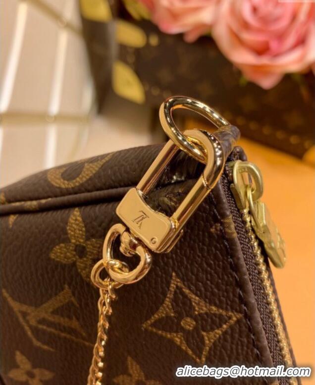 Big Discount Louis Vuitton Mini Pochette Accessoires Bag in Classic Monogram Canvas M58009 2025