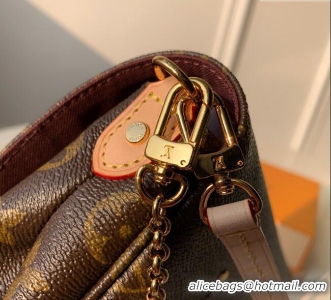 Grade Design Louis Vuitton Monogram Canvas Pochette Favorite Chain Bag MM M40718 2025