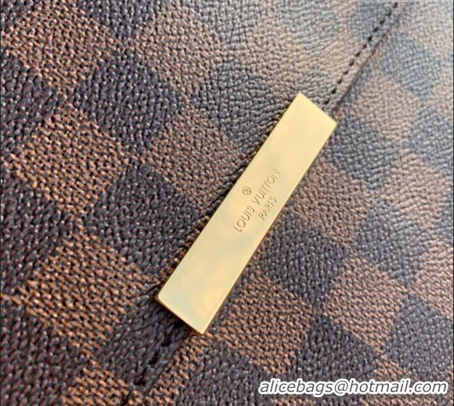 Low Cost Louis Vuitton Pochette Favorite MM Chain Bag Damier Ebene Canvas N41129 2025