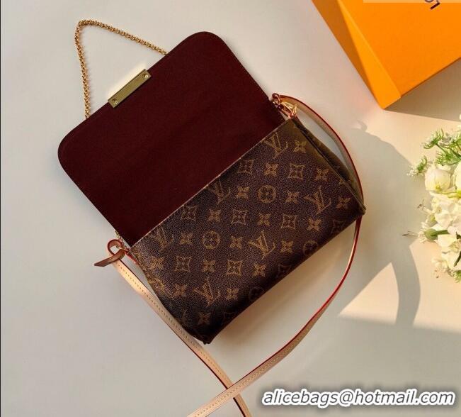 Low Price Louis Vuitton Pochette Favorite PM Chain Bag Monogram Canvas M40717 2025