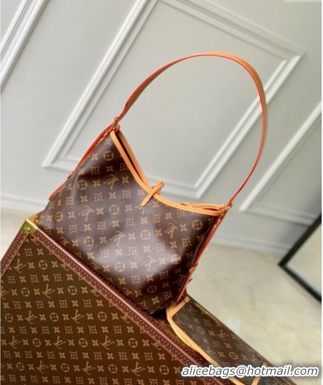 Big Discount Louis Vuitton Carryall PM Hobo Bag M46203 Monogram Canvas/Nude 2025