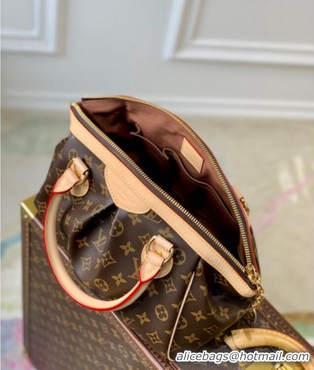 Cheapest Louis Vuitton Tivoli Bowling PM Bag in Monogram Canvas M40143 Nude 2025