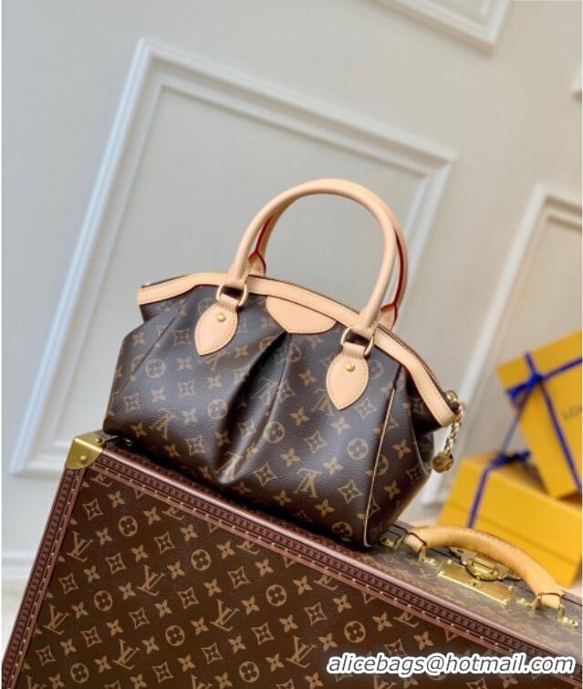 Cheapest Louis Vuitton Tivoli Bowling PM Bag in Monogram Canvas M40143 Nude 2025