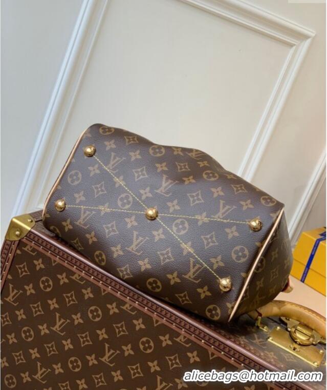 Cheapest Louis Vuitton Tivoli Bowling PM Bag in Monogram Canvas M40143 Nude 2025