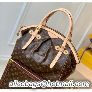 Classic Discount Louis Vuitton Tivoli Bowling MM Bag in Monogram Canvas M40144 Nude 2025