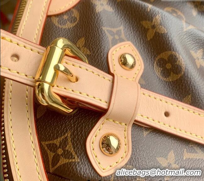 Classic Discount Louis Vuitton Tivoli Bowling MM Bag in Monogram Canvas M40144 Nude 2025