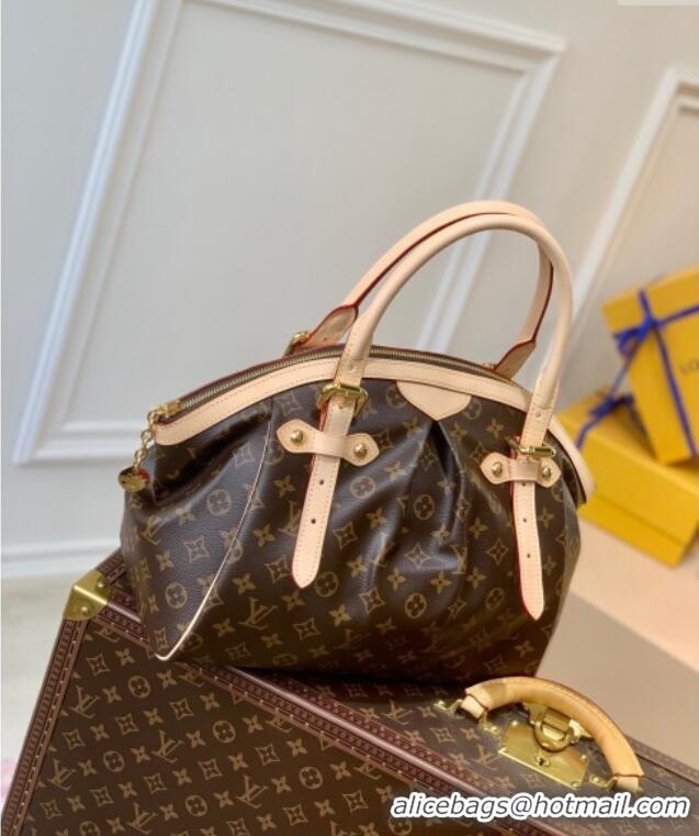 Classic Discount Louis Vuitton Tivoli Bowling MM Bag in Monogram Canvas M40144 Nude 2025