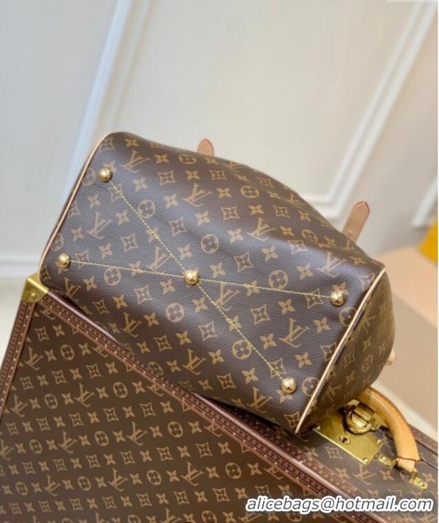 Classic Discount Louis Vuitton Tivoli Bowling MM Bag in Monogram Canvas M40144 Nude 2025