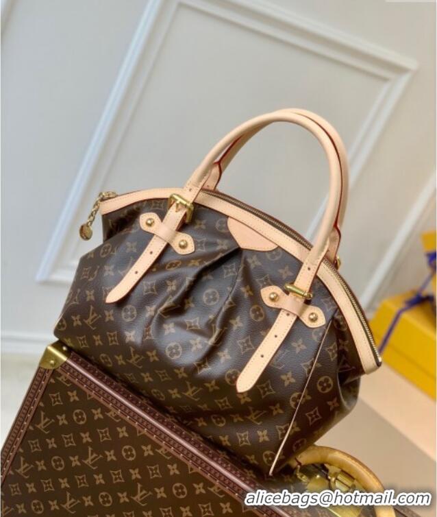 Classic Discount Louis Vuitton Tivoli Bowling MM Bag in Monogram Canvas M40144 Nude 2025