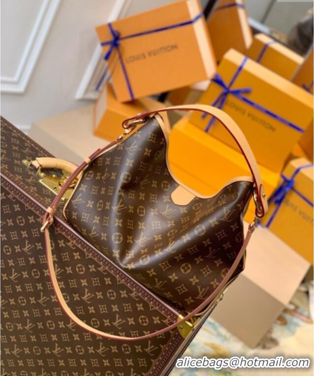 Luxurious Louis Vuitton Graceful PM Monogram Canvas Hobo Bag M40352 2025