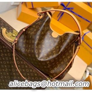 Pretty Style Louis Vuitton Graceful MM Monogram Canvas Hobo Bag M40353 2025