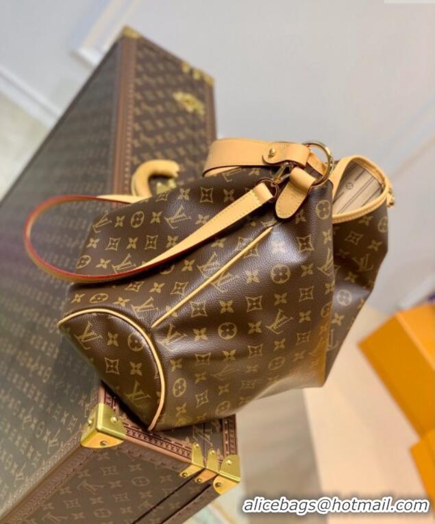 Pretty Style Louis Vuitton Graceful MM Monogram Canvas Hobo Bag M40353 2025