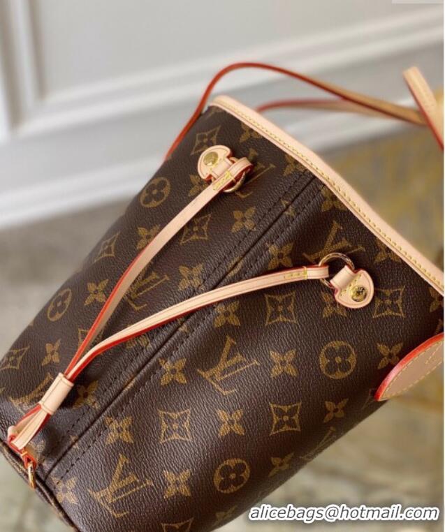 Top Grade Louis Vuitton Neverfull PM Tote Bag M41000 Monogram Canvas/Red 2025