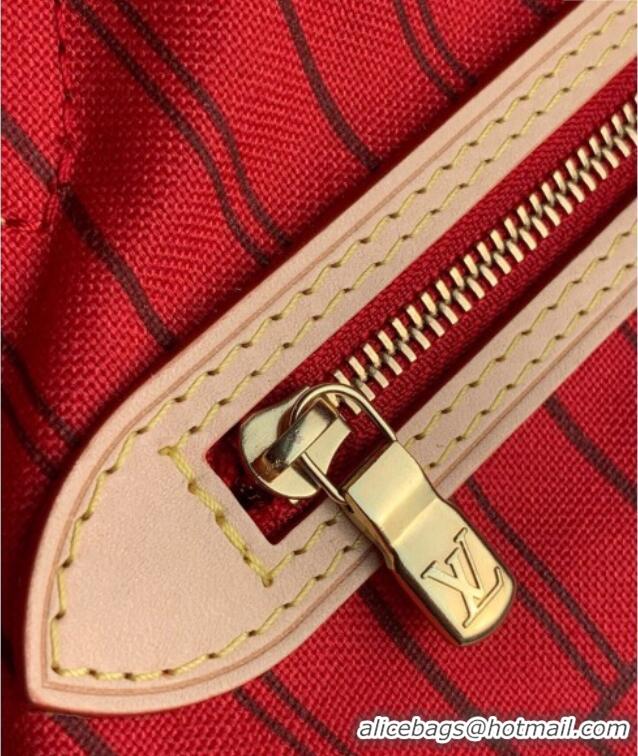 Top Grade Louis Vuitton Neverfull PM Tote Bag M41000 Monogram Canvas/Red 2025